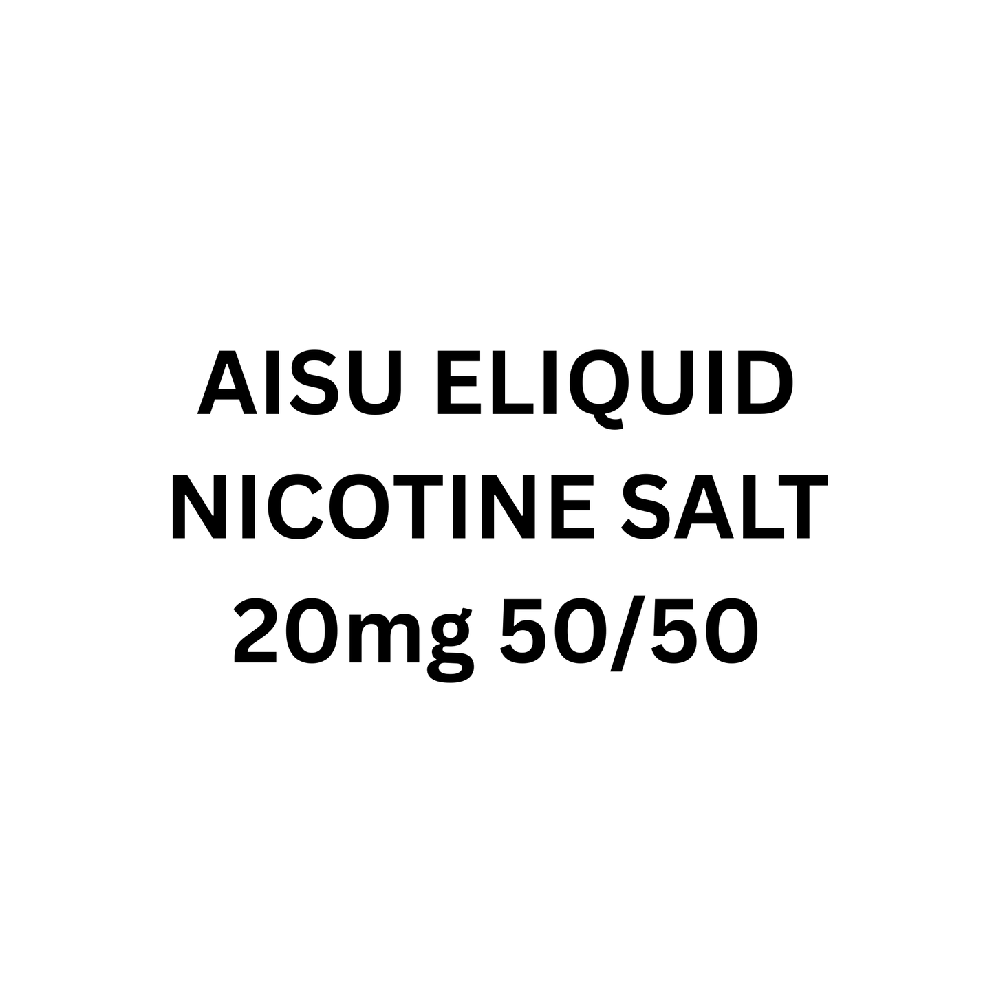 AISU NICOTINE SALT E_LIQUID TOKYO BLACKBERRY 20mg 50/50 30ml